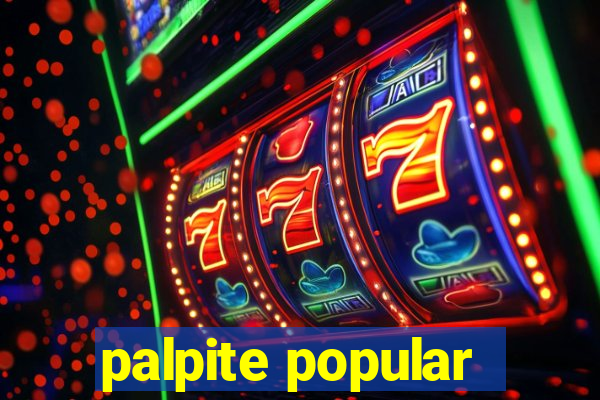 palpite popular